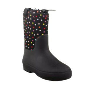 Robbie Pull On Winter Boots Polka Dots Cat & Jack